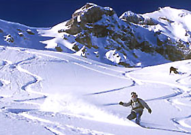 Skifahren in Val Cenis