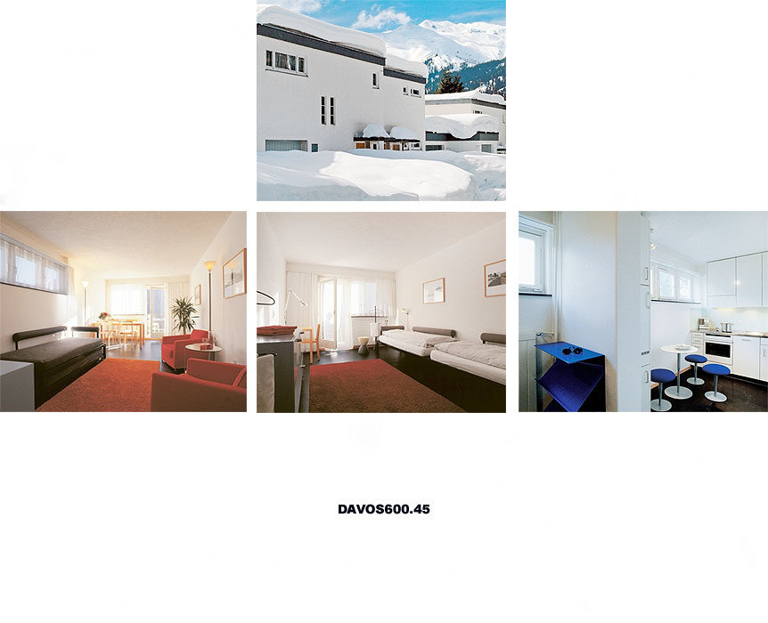 Unterkunft: Ferienwohnung DAVOS600.45