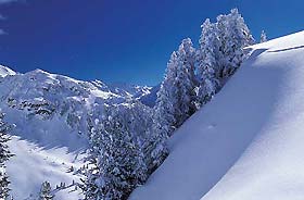 St. Martin de Belleville / Trois Vallées: Busfahrt