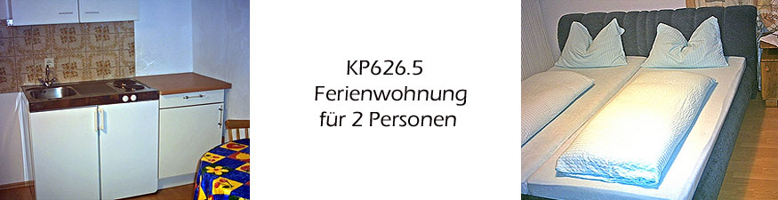 Unterkunft: Ferienwohnung KP626.5