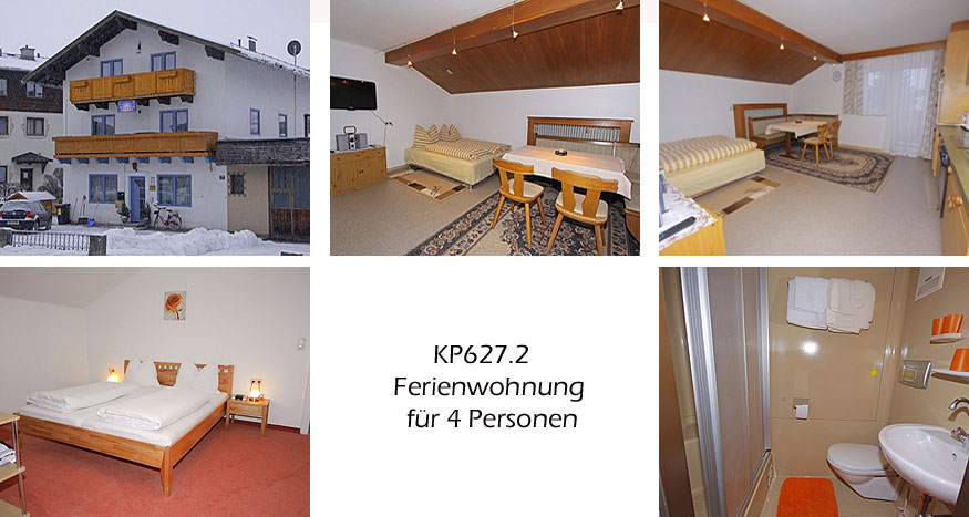 Unterkunft: Ferienwohnung KP627.2