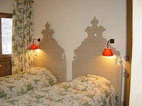 Chalet de L'Ours: Schlafzimmer