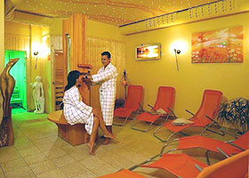 Sauna für die Appartements