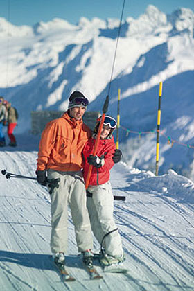 Skifahren in Hochfügen