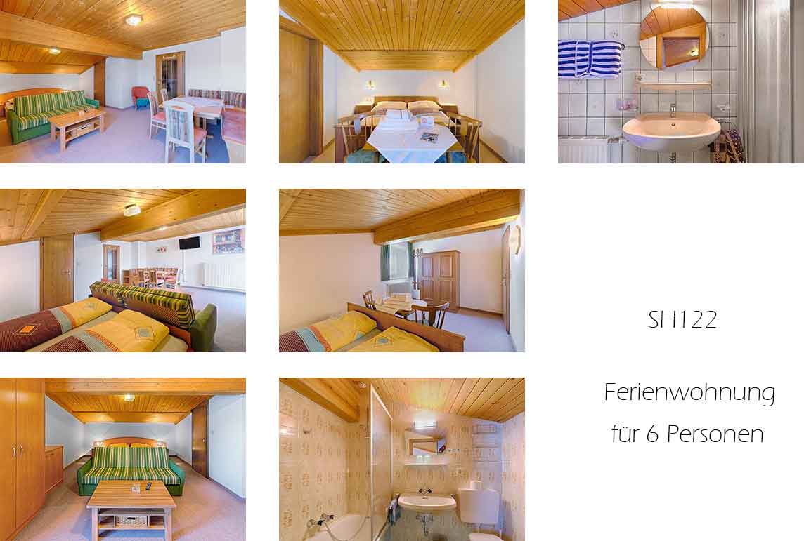 Unterkunft: Ferienwohnung SH122.1