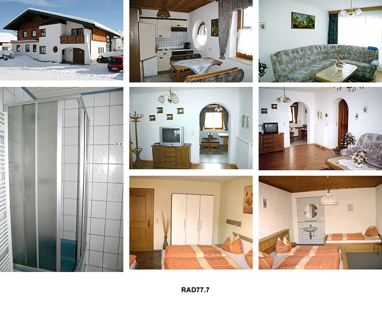 Unterkunft: Ferienwohnung Rad77.7