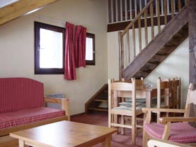 Wohnraum Les Chalets du Thabor