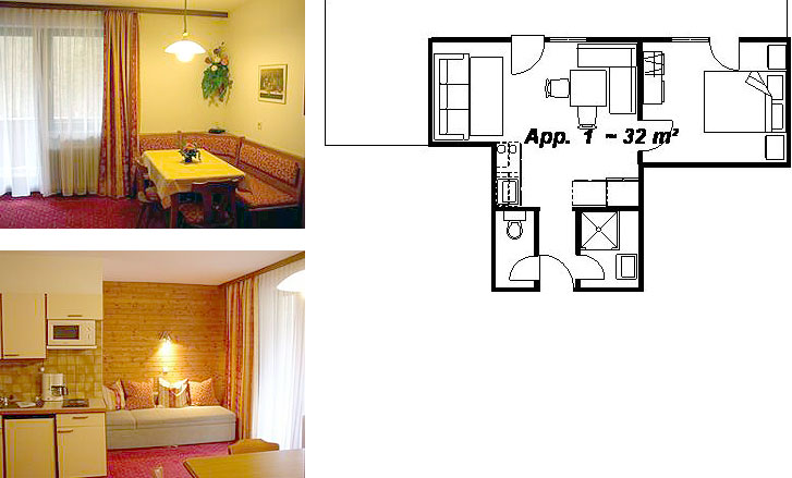Unterkunft: Ferienwohnung W312.1