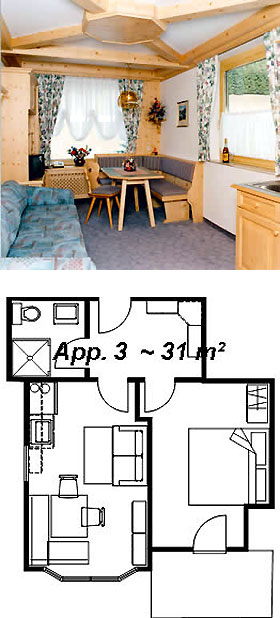 Unterkunft: Ferienwohnung W312.3