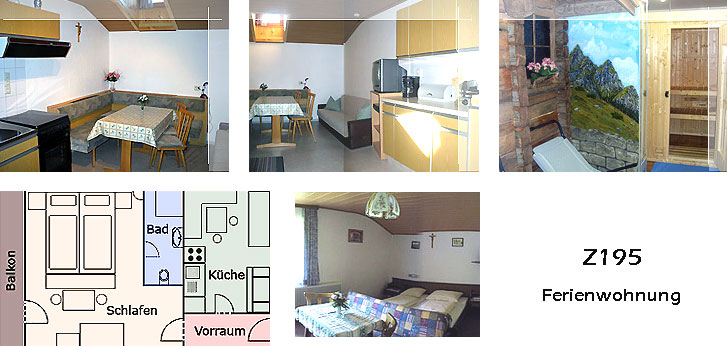 Unterkunft: Ferienwohnung Z195.2