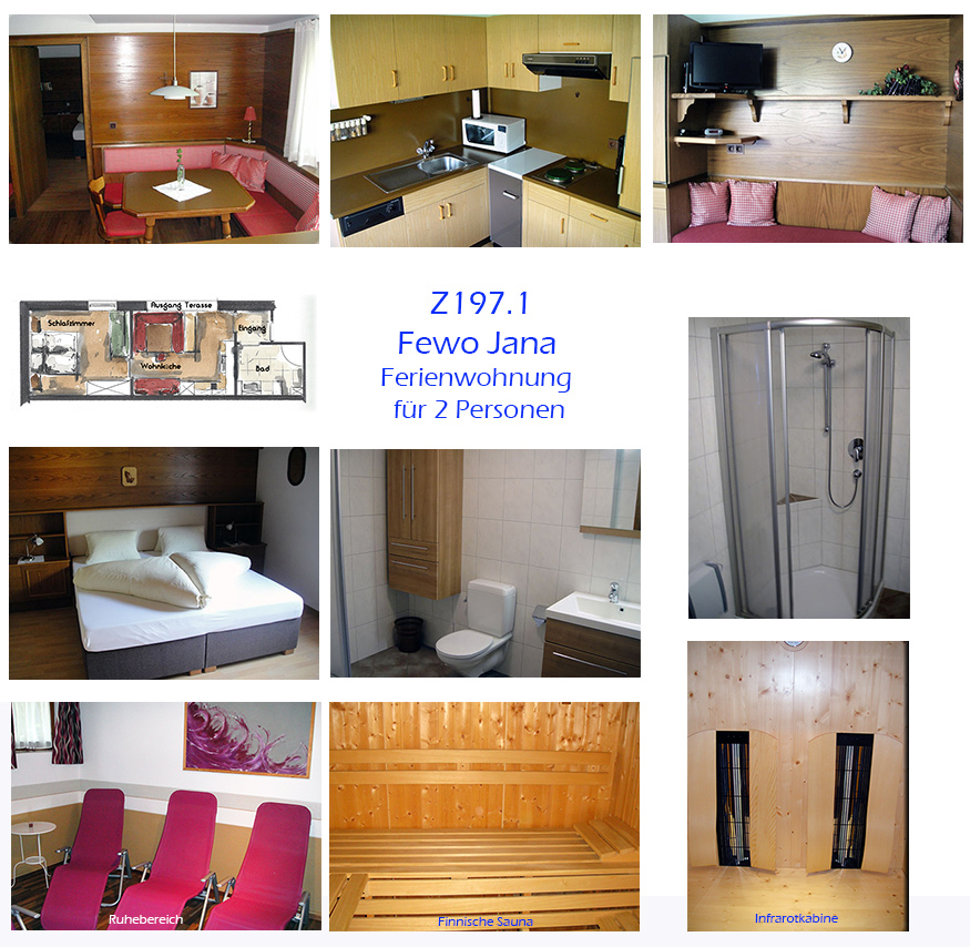 Unterkunft: Ferienwohnung Z197.1