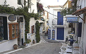 Skiathos Stadt Griechenland