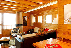Montagnettes Residenz Les Cimes - Wohnzimmer