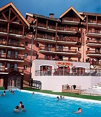 Valmeinier - Residenz Le Thabor mit Swimming Pool