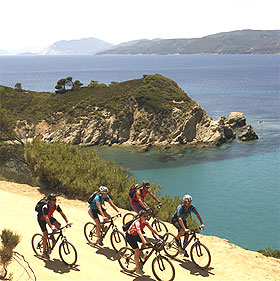Mountainbiking in Skiathos
